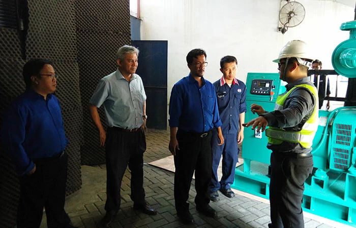 EMAC Team provides installation services for Indonesia customer