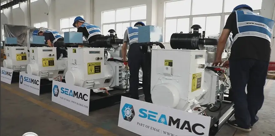 SeaMac Generator Set Powered by Cummins