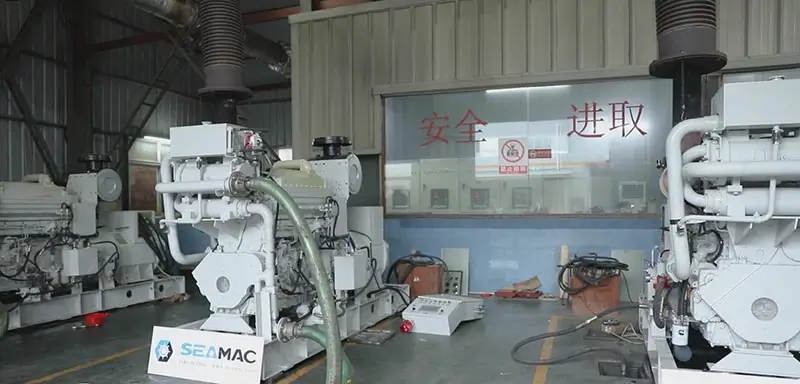 SeaMac Generator Set Testing